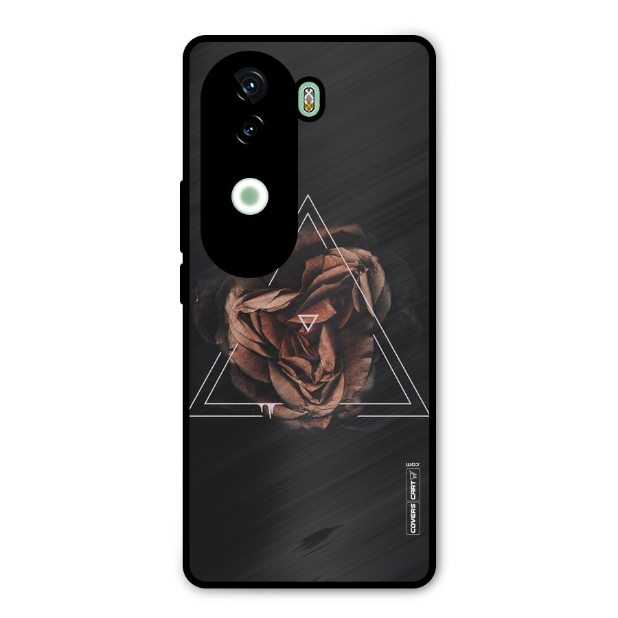 Dusty Rose Metal Back Case for iQOO Z9s