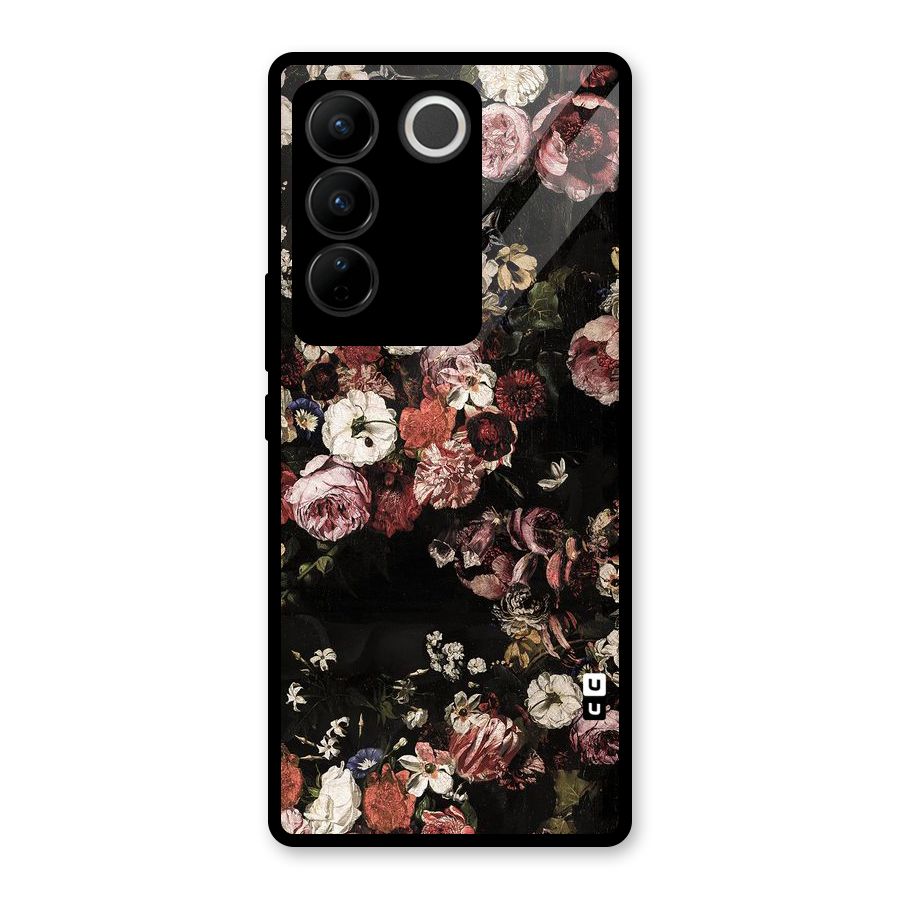 Dusty Rust Glass Back Case for Vivo V27 Pro