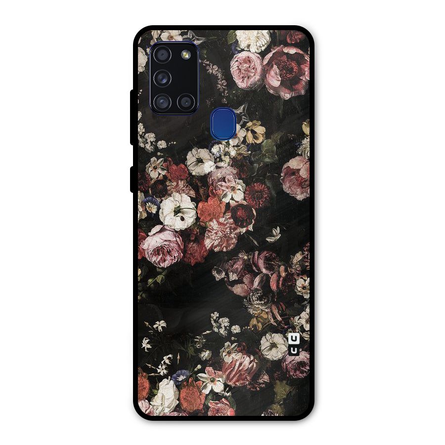 Dusty Rust Metal Back Case for Galaxy A21s