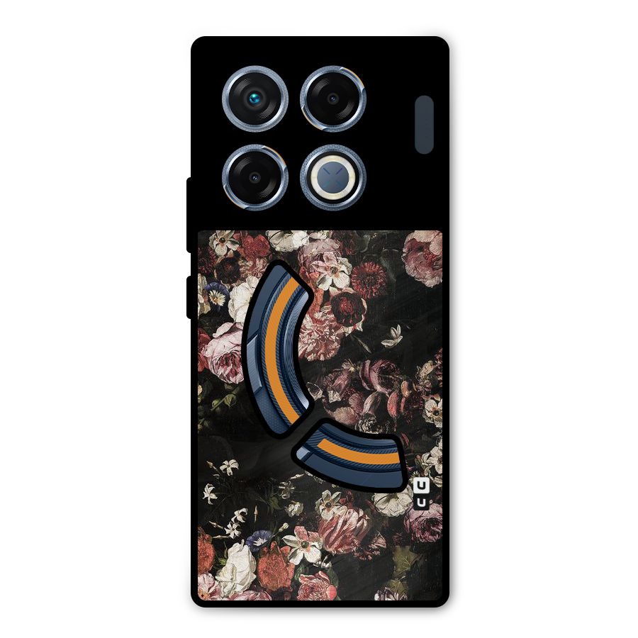 Dusty Rust Metal Back Case for Infinix GT 20 Pro