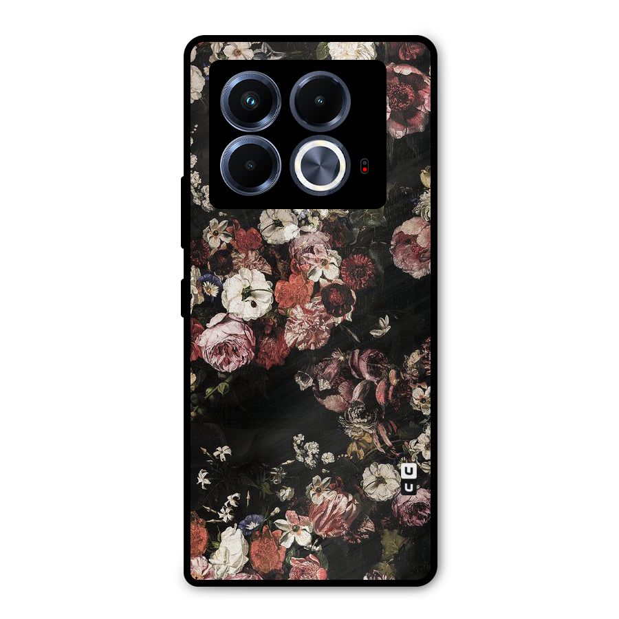 Dusty Rust Metal Back Case for Infinix Note 40 5G
