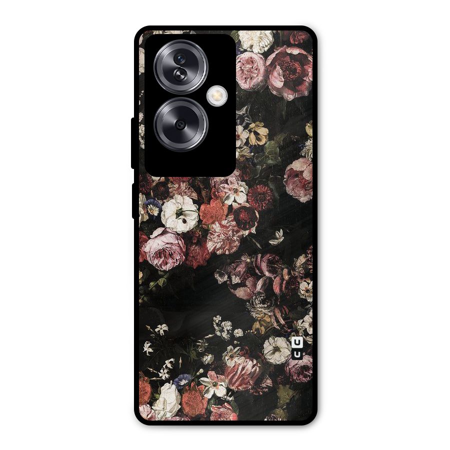 Dusty Rust Metal Back Case for Oppo A79 5G