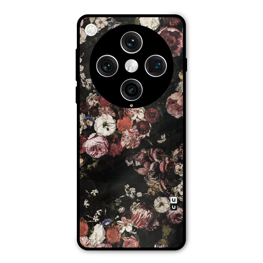 Dusty Rust Metal Back Case for Oppo Find X8 Pro
