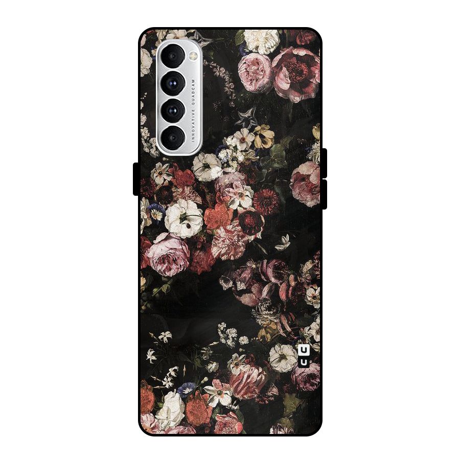 Dusty Rust Metal Back Case for Oppo Reno4 Pro