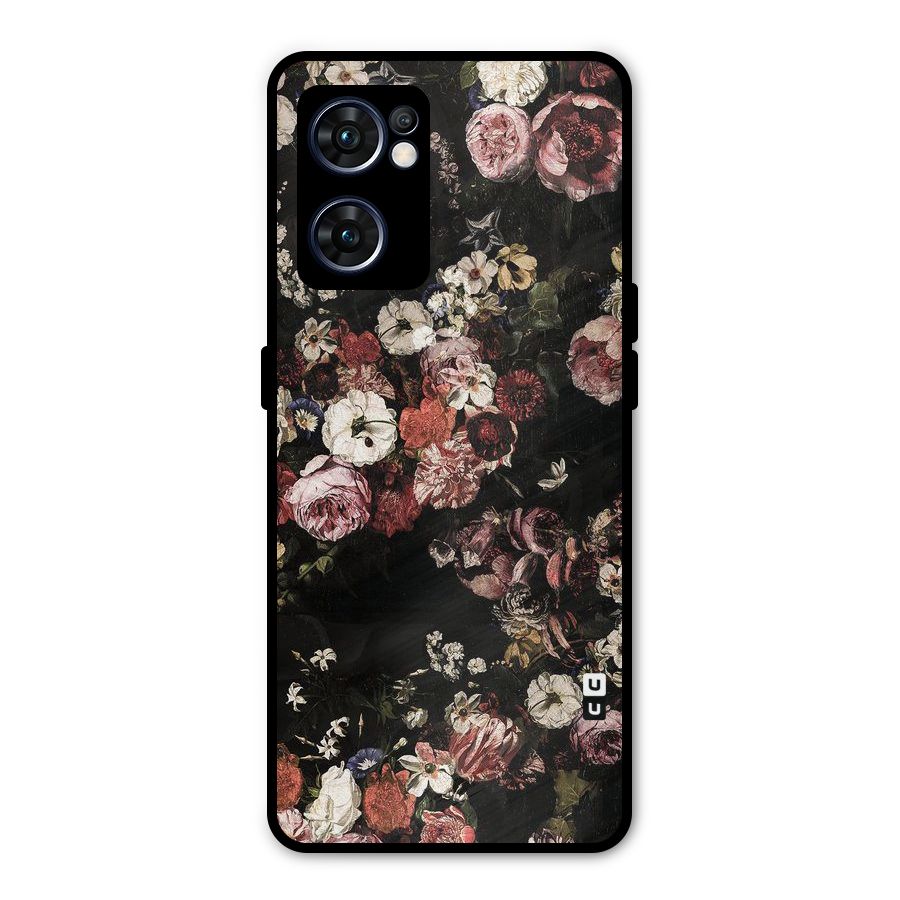 Dusty Rust Metal Back Case for Oppo Reno7 5G