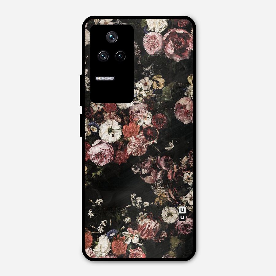 Dusty Rust Metal Back Case for Poco F4 5G