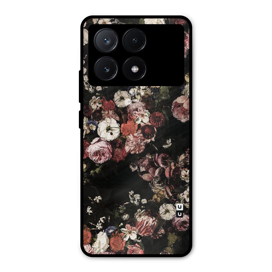 Dusty Rust Metal Back Case for Poco X6 Pro