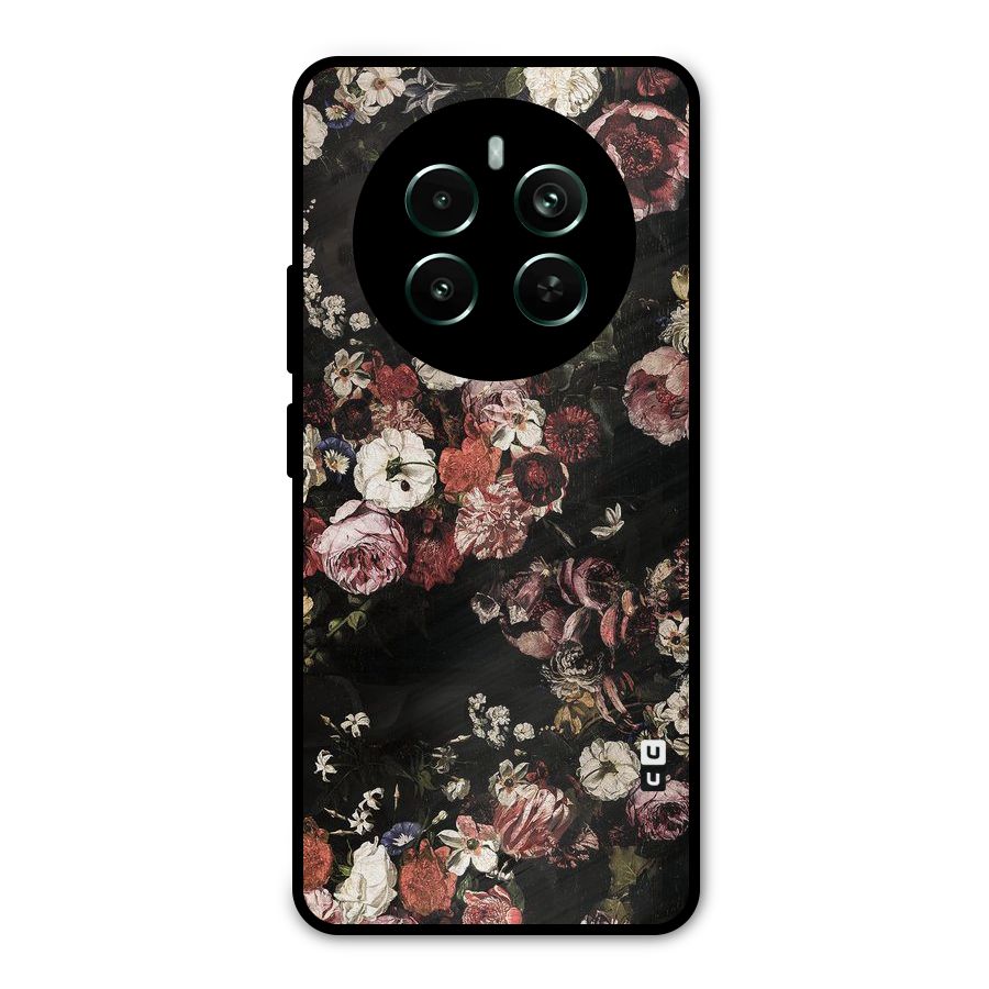Dusty Rust Metal Back Case for Realme 12 Plus