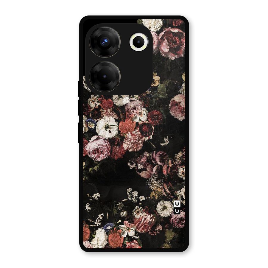 Dusty Rust Metal Back Case for Tecno Camon 20