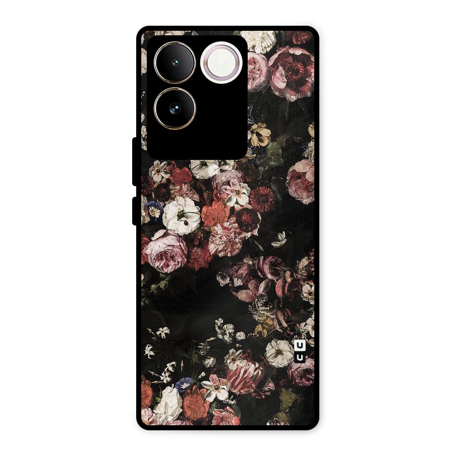 Dusty Rust Metal Back Case for Vivo T2 Pro