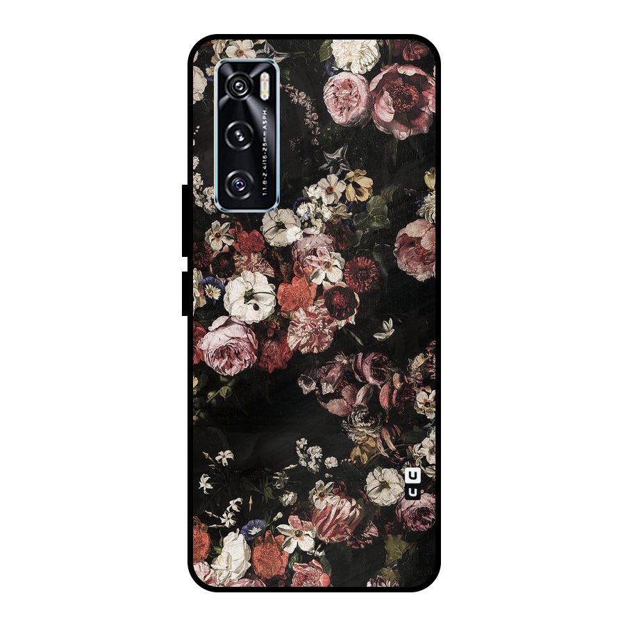 Dusty Rust Metal Back Case for Vivo V20 SE