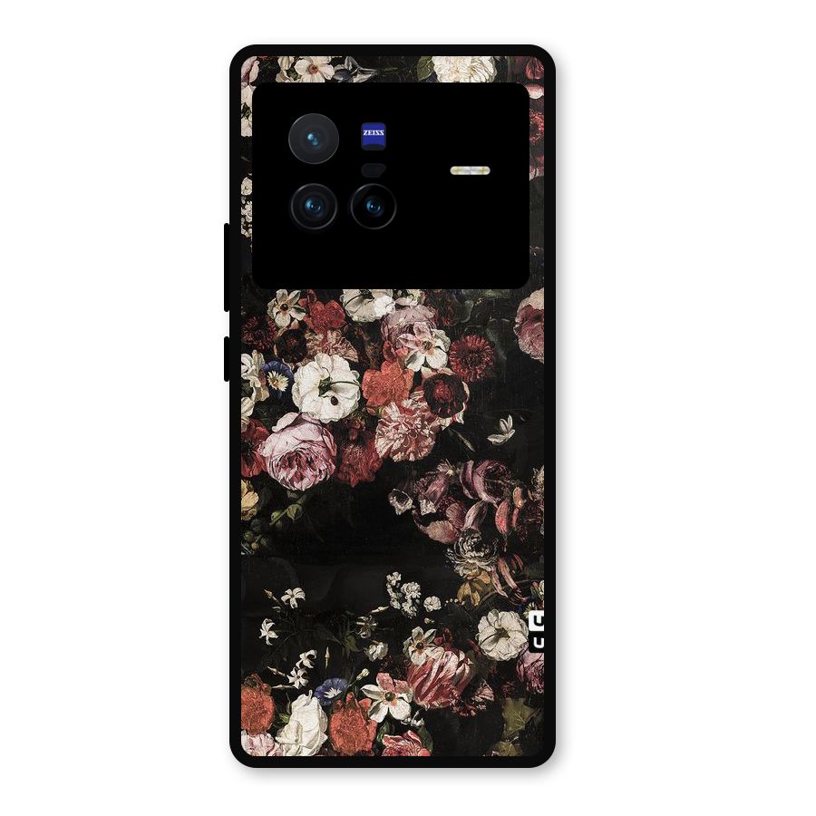 Dusty Rust Metal Back Case for Vivo X80