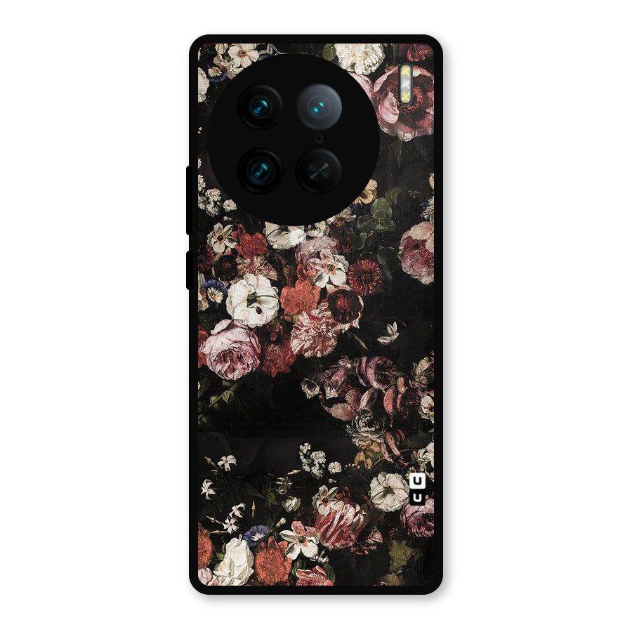 Dusty Rust Metal Back Case for Vivo X90 Pro