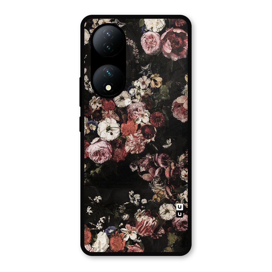 Dusty Rust Metal Back Case for Vivo Y100