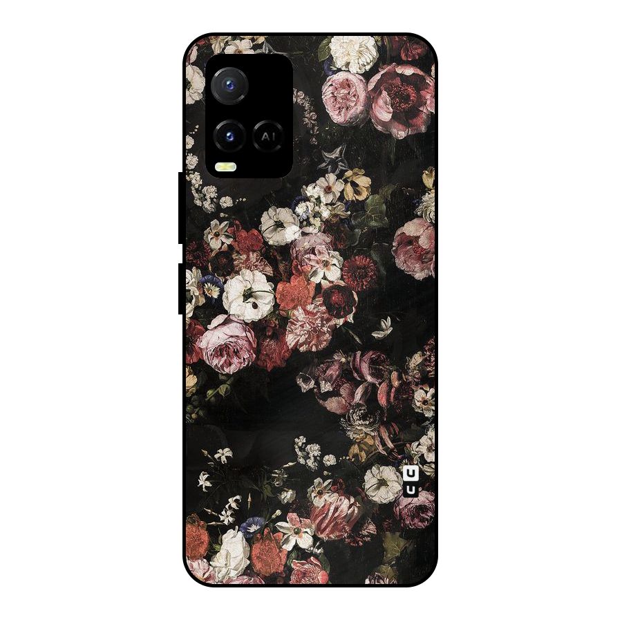 Dusty Rust Metal Back Case for Vivo Y21A