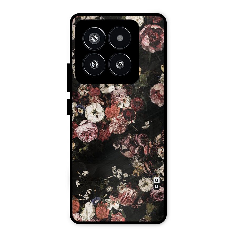 Dusty Rust Metal Back Case for Xiaomi 14 Pro