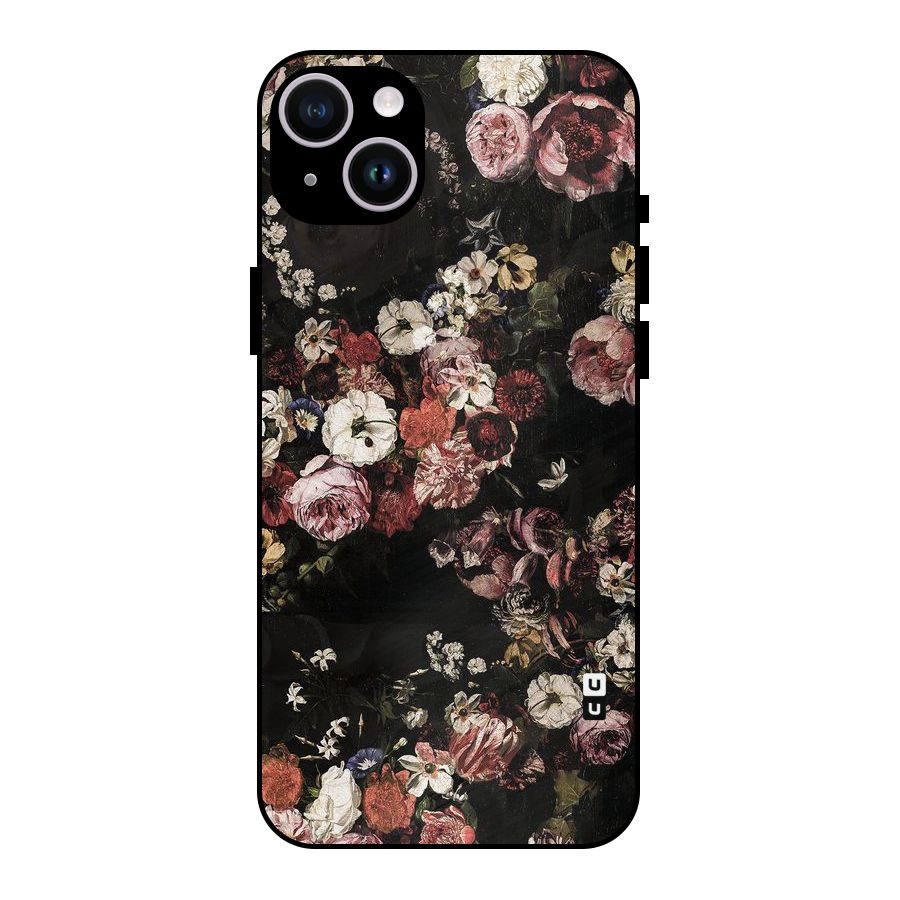 Dusty Rust Metal Back Case for iPhone 14 Plus