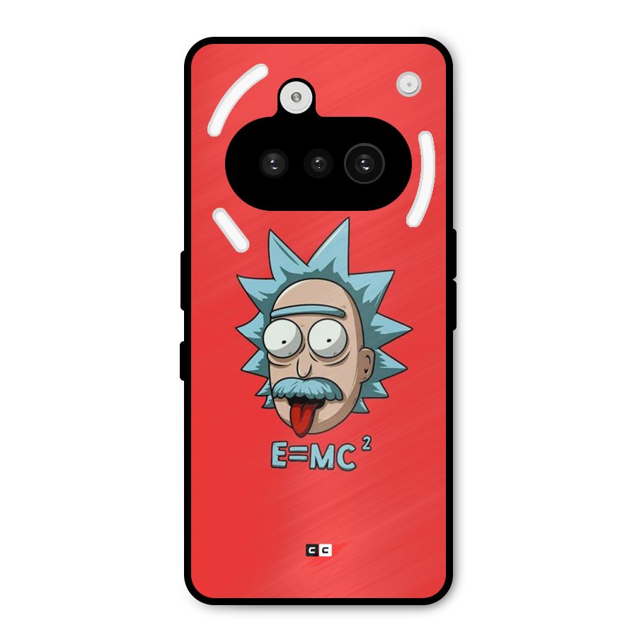 E is Equal Metal Back Case for Nothing Phone 3a