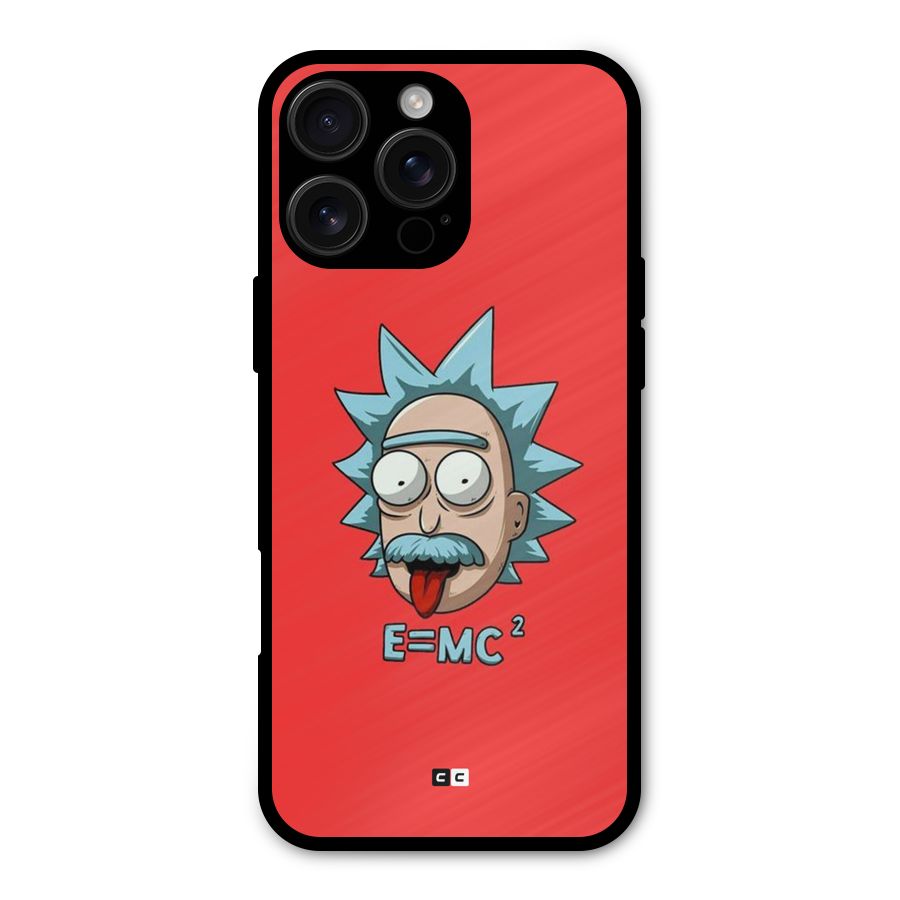 E is Equal Metal Back Case for iPhone 16 Pro Max