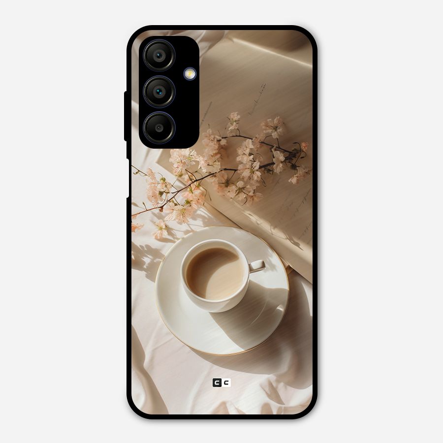 Early Morning Tea Metal Back Case for Galaxy A15 5G