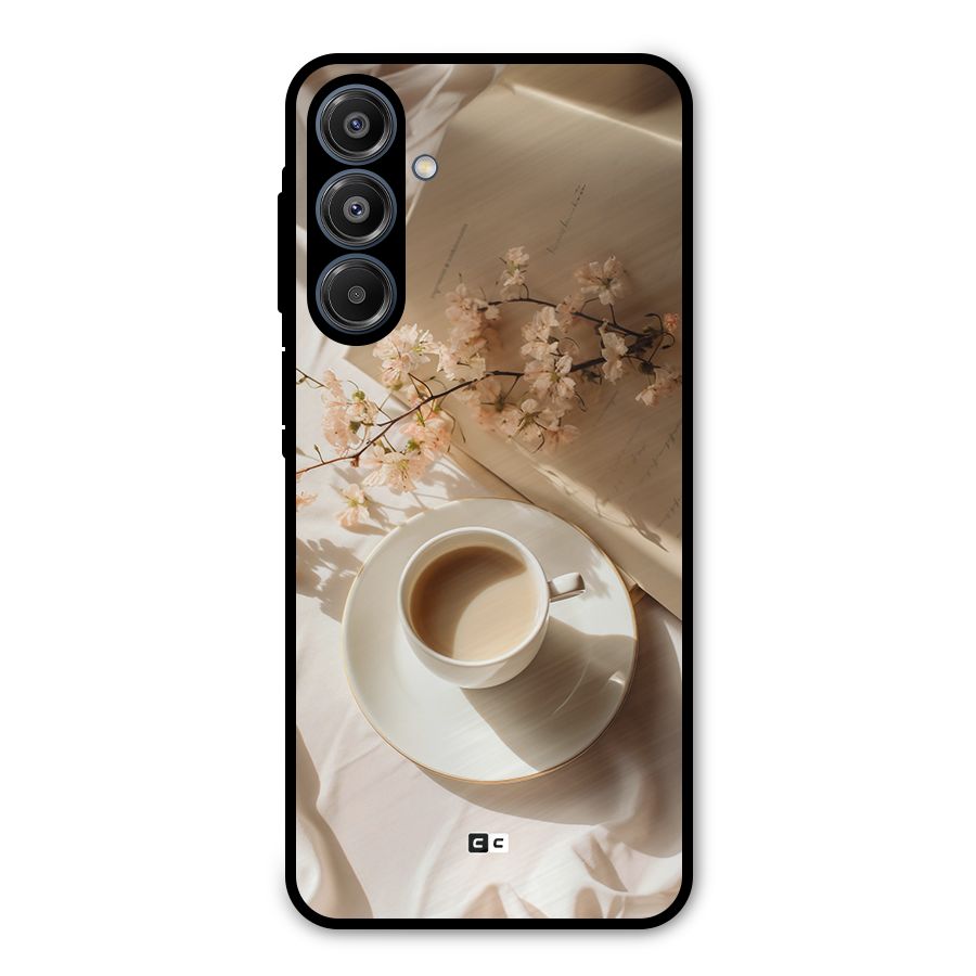 Early Morning Tea Metal Back Case for Galaxy A16 5G