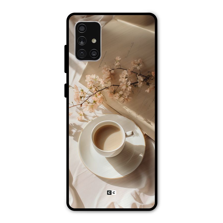 Early Morning Tea Metal Back Case for Galaxy A71