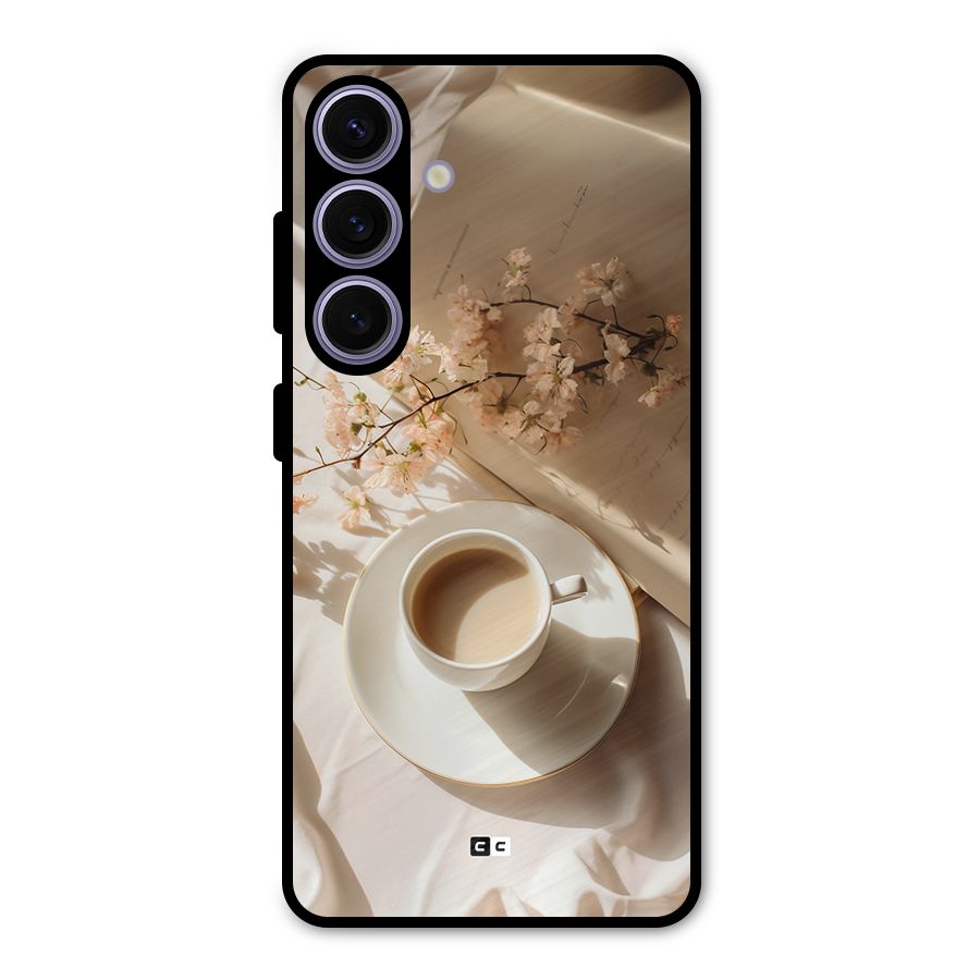 Early Morning Tea Metal Back Case for Galaxy S24