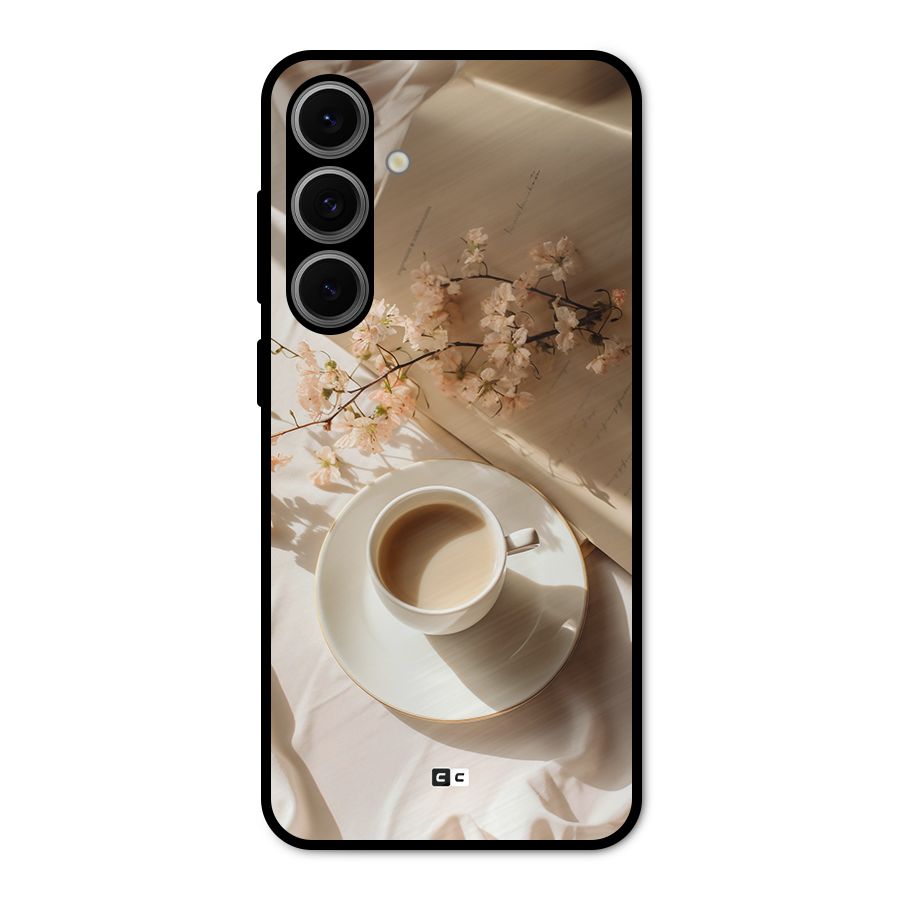 Early Morning Tea Metal Back Case for Galaxy S24 FE