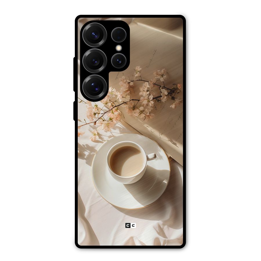 Early Morning Tea Metal Back Case for Galaxy S25 Ultra