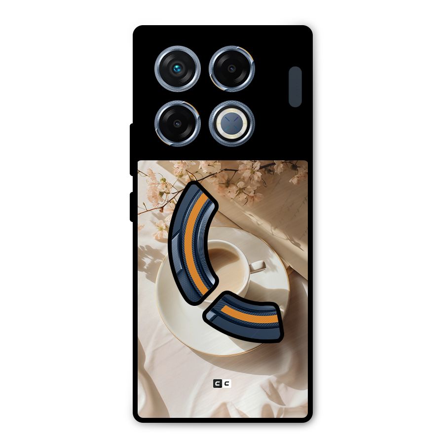 Early Morning Tea Metal Back Case for Infinix GT 20 Pro