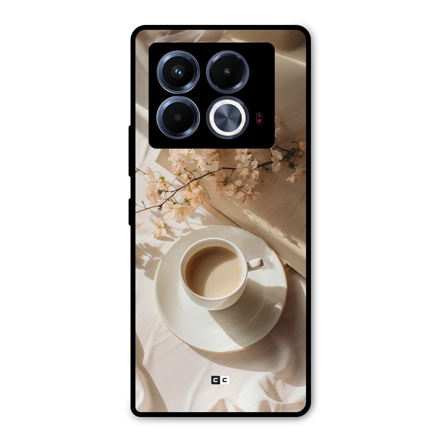 Early Morning Tea Metal Back Case for Infinix Note 40 5G