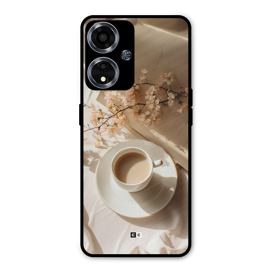 Early Morning Tea Metal Back Case for Oppo A59