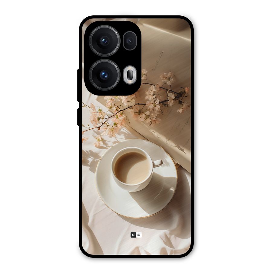 Early Morning Tea Metal Back Case for Oppo Reno13 Pro