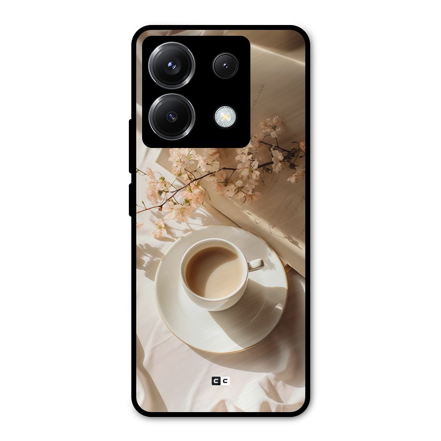 Early Morning Tea Metal Back Case for Poco X6