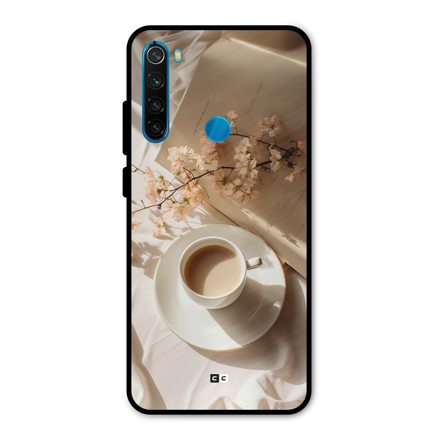 Early Morning Tea Metal Back Case for Redmi Note 8
