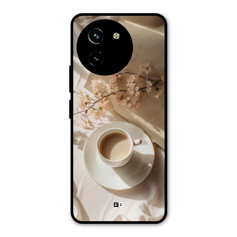Early Morning Tea Metal Back Case for Vivo T3x