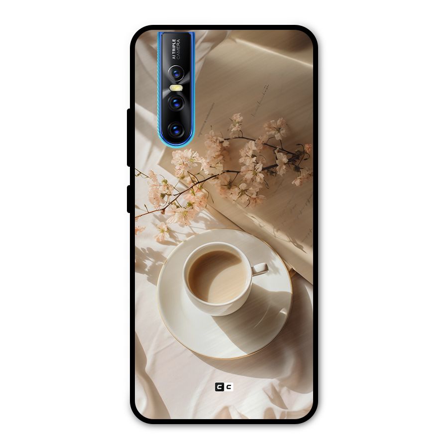 Early Morning Tea Metal Back Case for Vivo V15 Pro