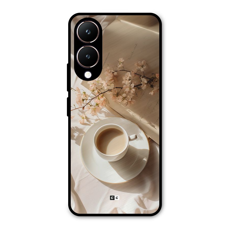 Early Morning Tea Metal Back Case for Vivo Y28