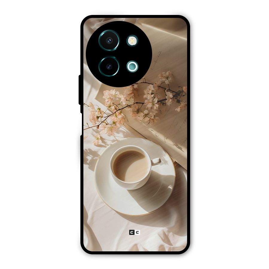 Early Morning Tea Metal Back Case for Vivo Y58