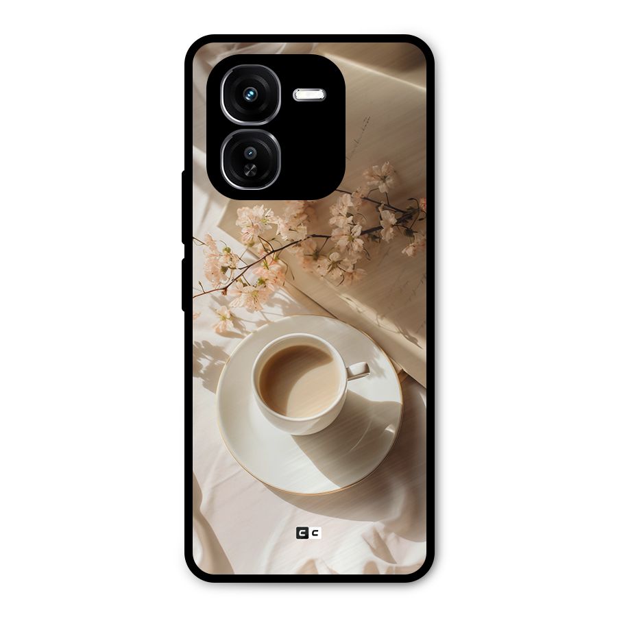 Early Morning Tea Metal Back Case for iQOO Z9x