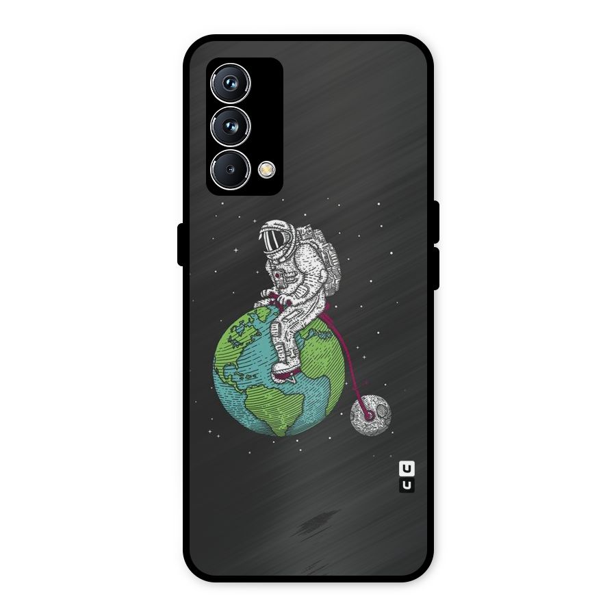 Earth Space Doodle Metal Back Case for Realme GT Master Edition