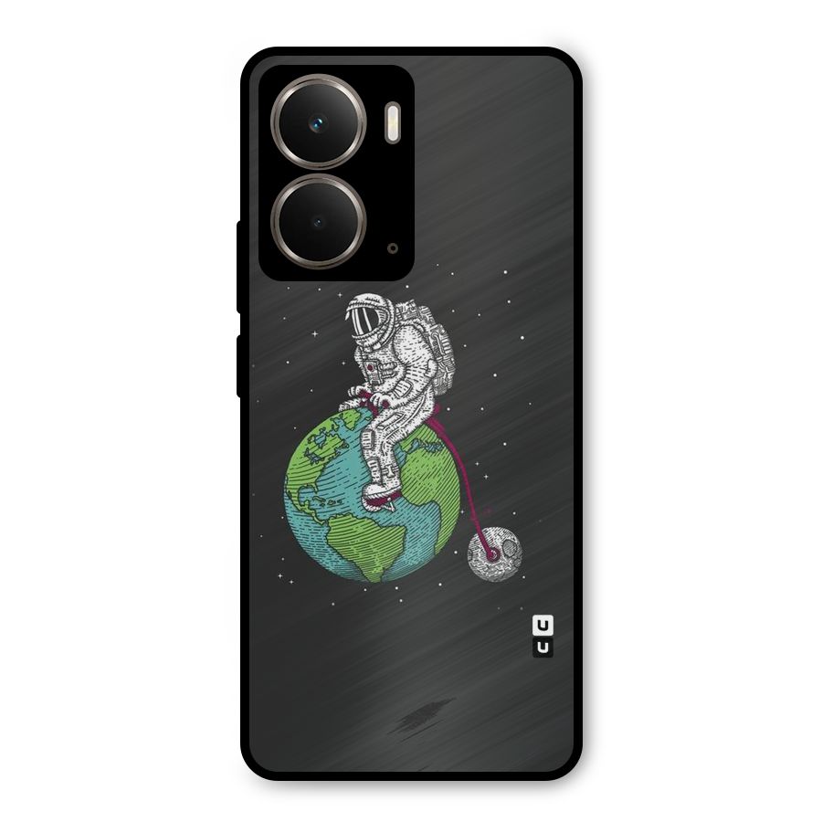 Earth Space Doodle Metal Back Case for Realme P3