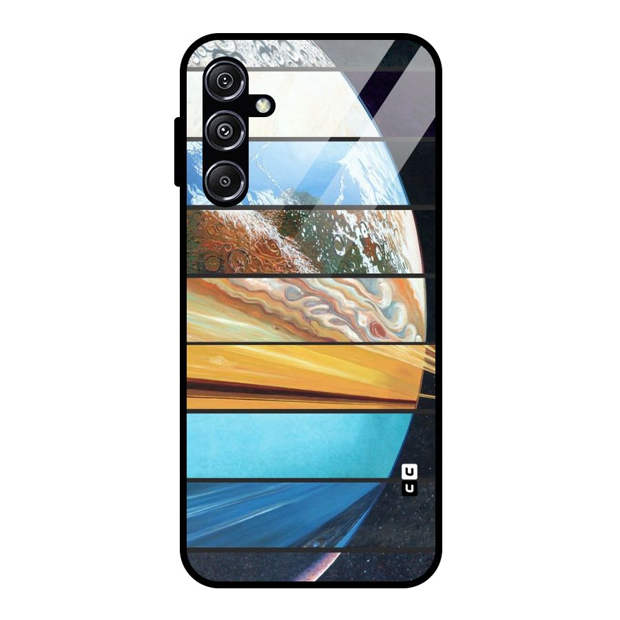 Earthly Design Glass Back Case for Galaxy M34 5G