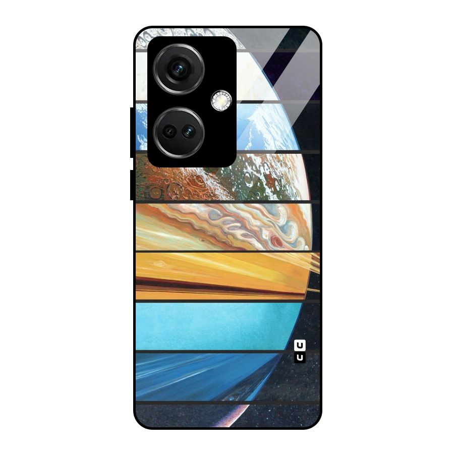 Earthly Design Glass Back Case for OnePlus Nord CE 3 5G