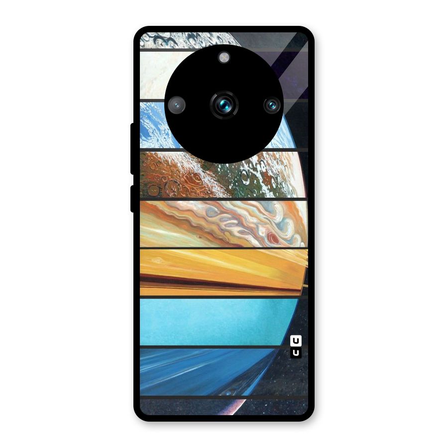 Earthly Design Glass Back Case for Realme 11 Pro