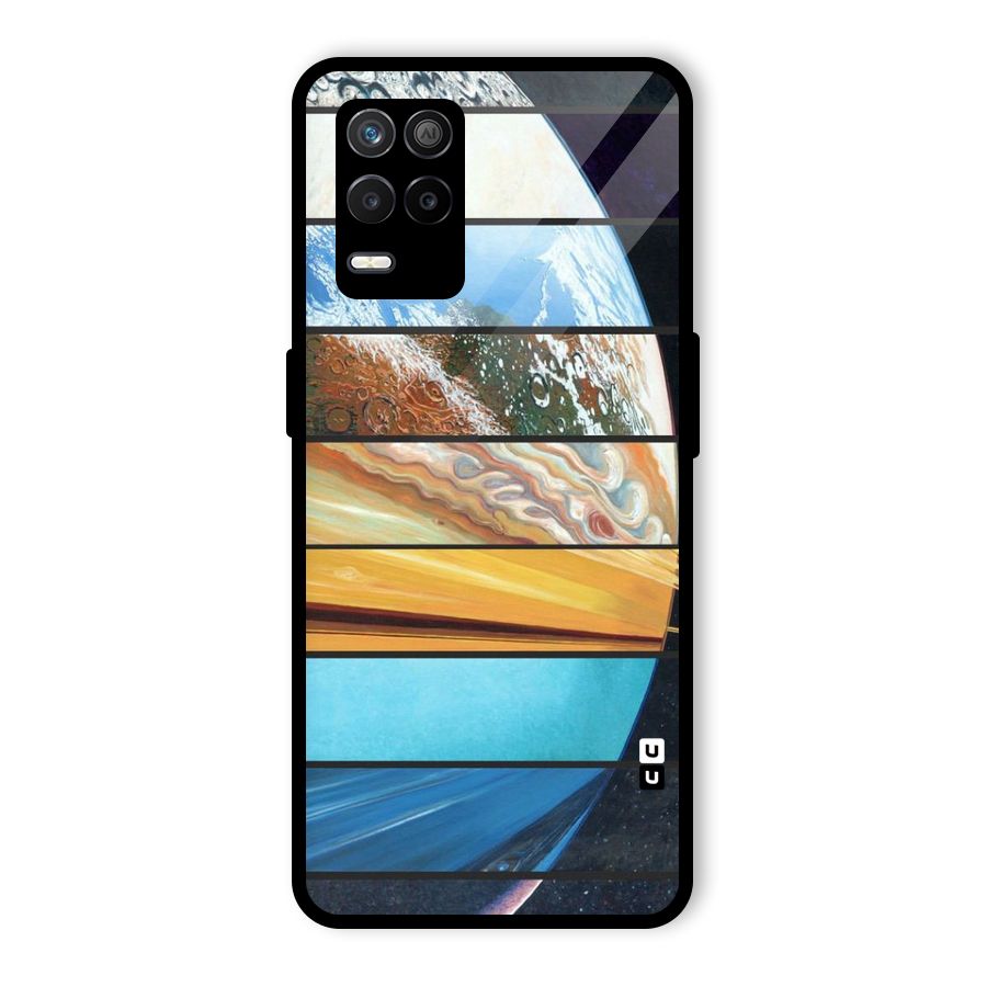 Earthly Design Glass Back Case for Realme 8s 5G