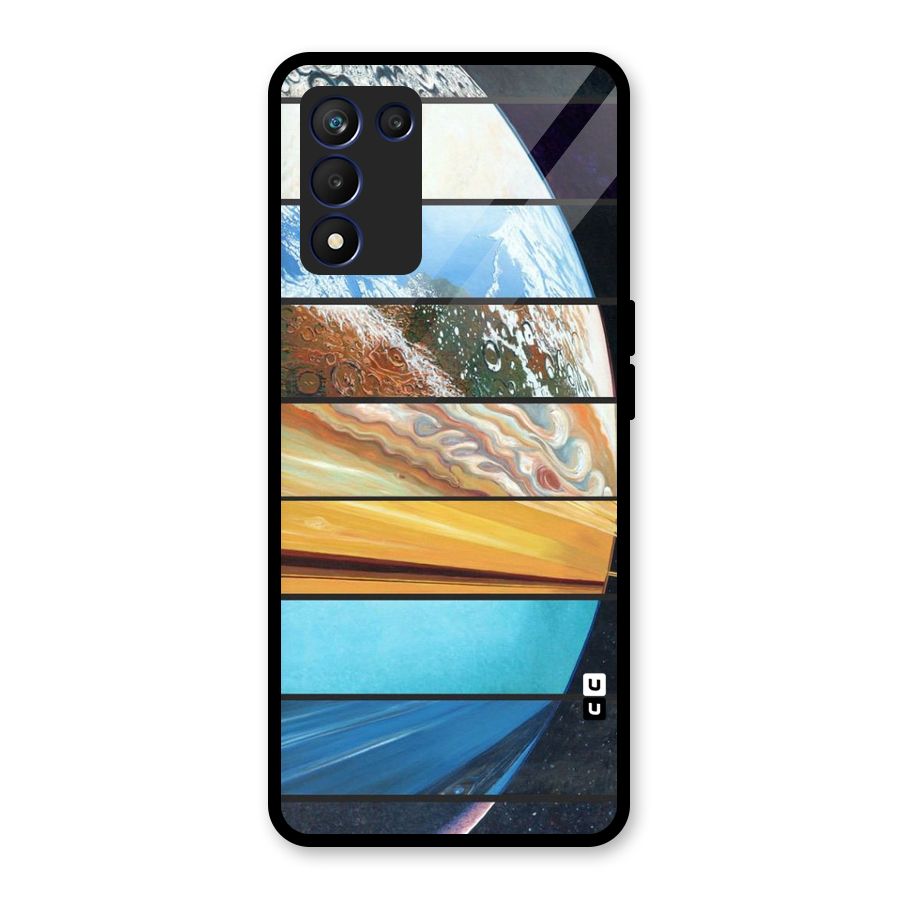 Earthly Design Glass Back Case for Realme 9 5G Speed