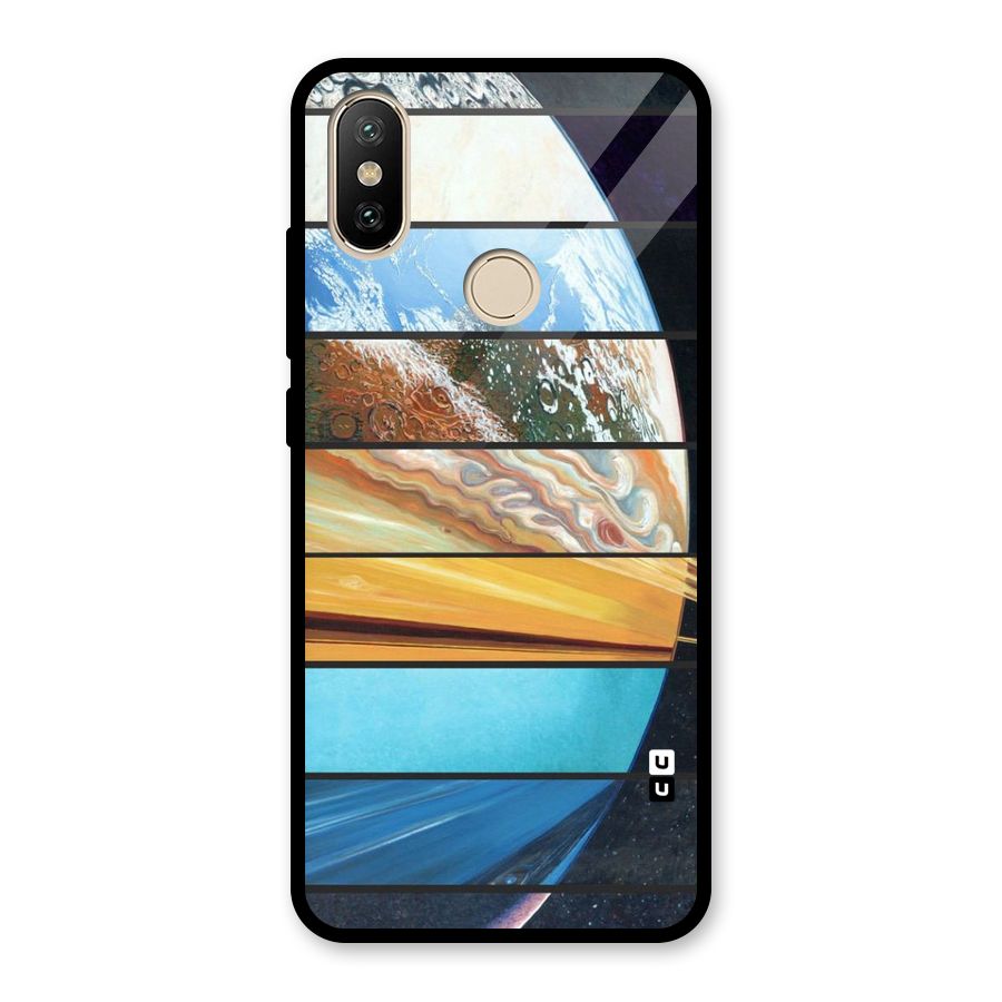 Earthly Design Glass Back Case for Redmi A2