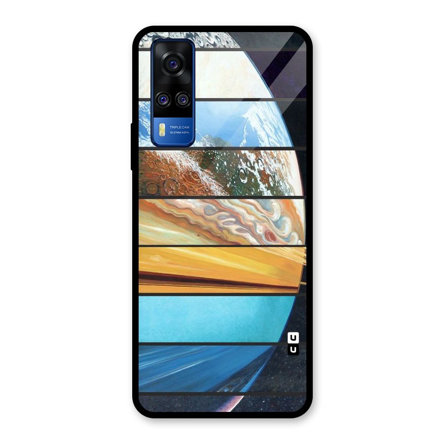 Earthly Design Glass Back Case for Vivo Y31