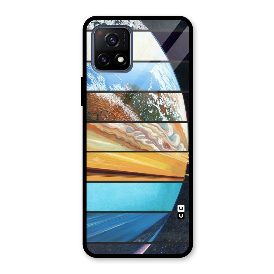 Earthly Design Glass Back Case for Vivo Y72 5G
